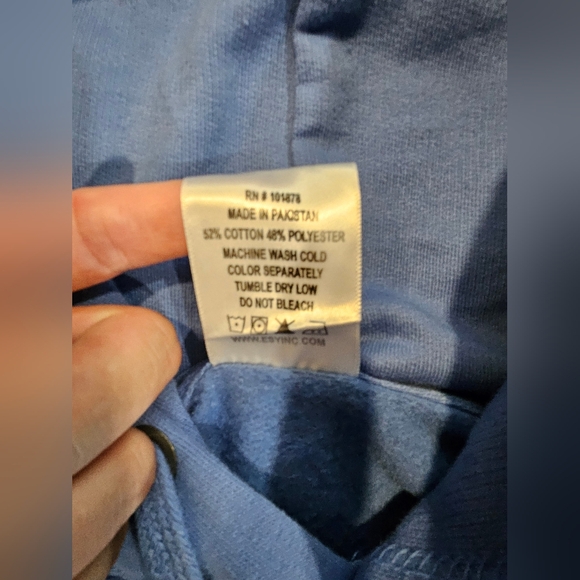 Blue Women's Ocean Side Hoodie 2XL - Picture 6 of 6